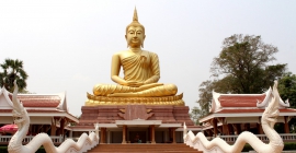 buddha gold statue 